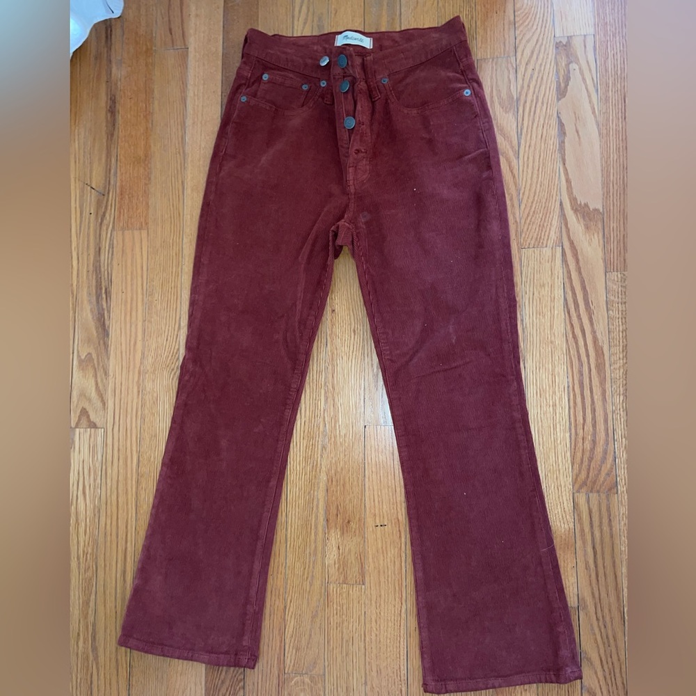 Madewell Cali Demi-Boot Corduroy Pant